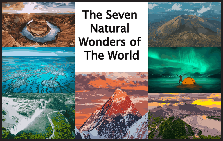 Enlightening Details On The 7 Natural Wonders Of The World